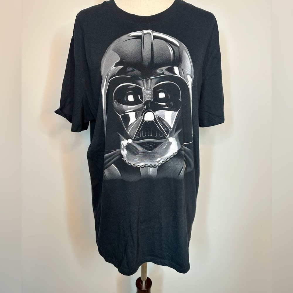 Sz L Star Wars Darth Vader Black Graphic T-Shirt